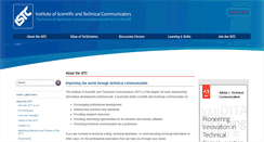 Desktop Screenshot of istc.org.uk